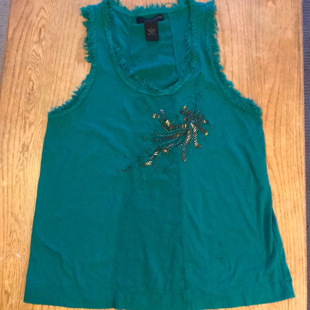Calvin Klein jewel embellished tank!